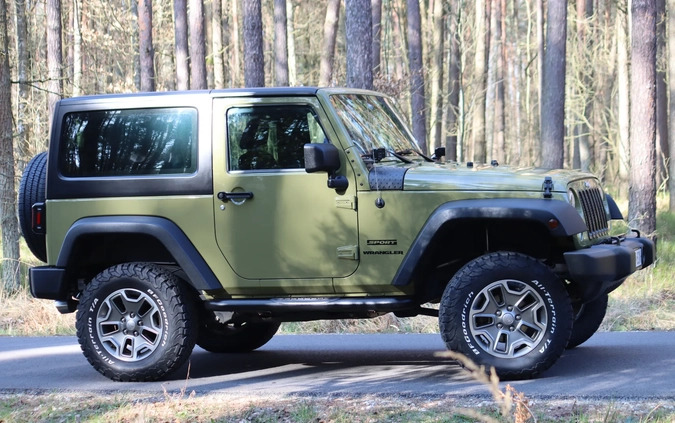 Jeep Wrangler cena 99000 przebieg: 161000, rok produkcji 2013 z Brzeg Dolny małe 497